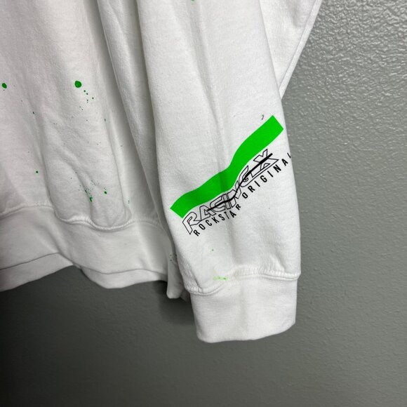 Rockstar Original Sweatshirt Mens Size XXL Racing Logo Graphic Y2K - Picture 5 of 8
